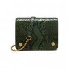 2016 Latest Mulberry Clifton Crossbody Bag Emerald Python & Nappa Leather
