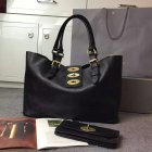 2015 Cheap Mulberry Brynmore Shopping Tote Black Natural Leather