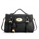Mulberry Alexa Bag Natural Leather Black