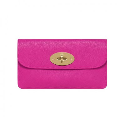 Mulberry Long Locked Purse Mulberry Pink Glossy Goat