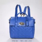 2014 A/W Mulberry Cara Delevingne Bag Indigo Quilted Nappa Leather