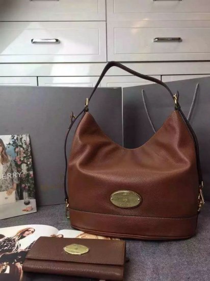 2015 Latest Mulberry Oak Jamie Bucket Bag for sale - Click Image to Close