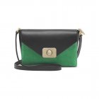 2015 Latest Mulberry Small Delphie Bag Jungle Green & Midnight Blue Heavy Suede With Black Flat Calf Leather