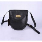 Mulberry Murberry Small Bayswater Roxanne 7024 Clutch Black Natural Leather