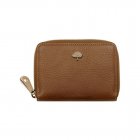 Mulberry Tree Zip Around Purse Oak Natural Leather