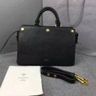 2016 Fall/Winter Mulberry Chester Tote Bag Black Textured Goat Leather