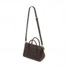 Mulberry Small Bayswater Satchel Chocolate Natural Leather With Brass