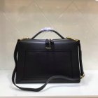2017 Cheap Mulberry Hopton Black Small Classic Grain Leather