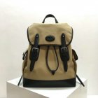 2018 Mulberry Heritage Backpack Natural & Black Canvas with Smooth Calf Leather