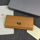 2016 Latest Mulberry Continental Wallet Camel Deep Embossed Croc Print