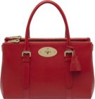 Mulberry Bayswater Double-Zip Glossy Goat Leather Tote