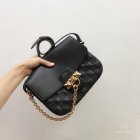 2019 Mulberry Keeley Satchel Black Quilted Silky Calf Leather