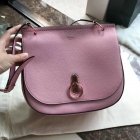 2018 Cheap Mulberry Amberley Satchel Pink Grain Leather