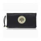 Mulberry Daria Clutch Soft Spongy Leather Black