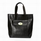 Mulberry 7467 Tote Pebbled Leather Bag Black