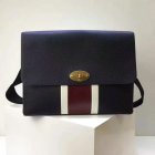 2017 Cheap Mulberry East West Antony Midnight,White & Burgundy Small Classic Grain