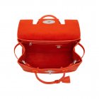 Mulberry Bayswater Fiery Red Silky Classic Calf And Haircalf Stripe
