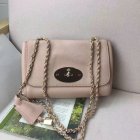 Classic Mulberry Lily Shoulder Bag in Ballet Pink Soft Grain Leather