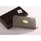 Mulberry Zip Wallet Neutrals Ostrich Leather 8461-389