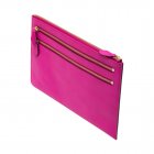 Mulberry Multizip Pouch Mulberry Pink Glossy Goat