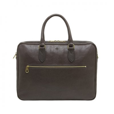 Mulberry Heathcliffe Chocolate Natural Leather