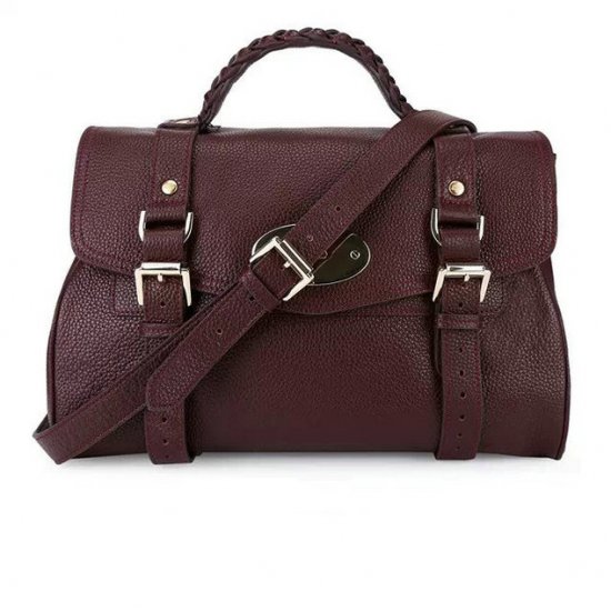 2015 Mulberry Alexa Bag Oxblood Leather - Click Image to Close