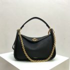2018 Mulberry Small Leighton Bag in Black Classic Grain Leather