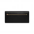 Mulberry Tree Continental Wallet Black Glossy Goat