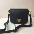 2017 S/S Mulberry Small Darley Satchel in Black Small Classic Grain Leather