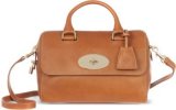 Mulberry Del Ray Natural Leather Small Bowling Bag