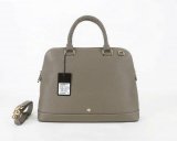 Mulberry Large Pembridge Double Handle Bag in Taupe Leather