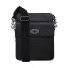 Mulberry Postmans Lock Reporter Black Hand Rolled
