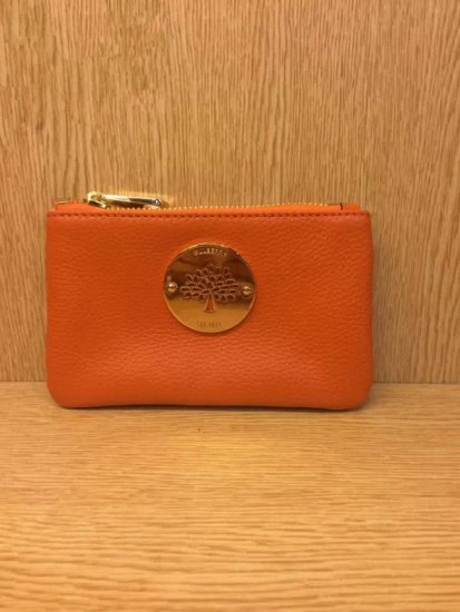 2014 Mulberry Daria Pouch in Orange Soft Leather - Click Image to Close