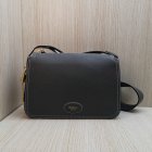 2022 Mulberry Billie Crossbody Bag in Charcoal Small Classic Grain