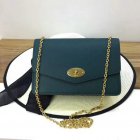 2017 Cheap Mulberry Small Darley Bag in Ocean Green Grain Leather