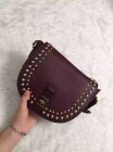 2015 Mulberry Small Tessie Satchel Oxblood with rivets details