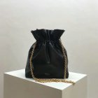 2018 Mulberry Lynton Mini Bucket Bag in Black Leather