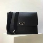 2017 Cheap Mulberry East West Antony Messenger Bag in Black Natural Grain Leather