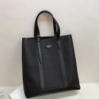 2018 Men's Mulberry Heritage Tote Black Natural Grain Leather