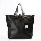 Mulberry Balthazar Tote Natural Leather Black