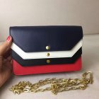 2017 Cheap Mulberry Multiflap Clutch Midnight,Chalk,Black & Fiery Red Smooth Calf