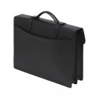 Mulberry Double Briefcase Black Classic Printed Calf