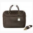 Mulberry Oliver Briefcase Natural Leather Chocolate