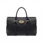 Mulberry Oversized Bayswater Black Natural Leather