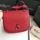 2018 Cheap Mulberry Amberley Satchel Red Grain Leather