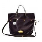 Mulberry Mitzy Tote Pebbled Leather Purple Bag 7333