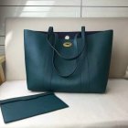 2017 Cheap Mulberry Bayswater Shopping Tote Ocean Green Small Classic Grain
