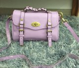 2015 Mulberry Small Alexa Satchel Bag Lavender Leather
