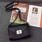 2015 Latest Mulberry Small Delphie Bag in Black Calf Leather