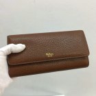 2017 Mulberry Continental Wallet in Oak Small Classic Grain